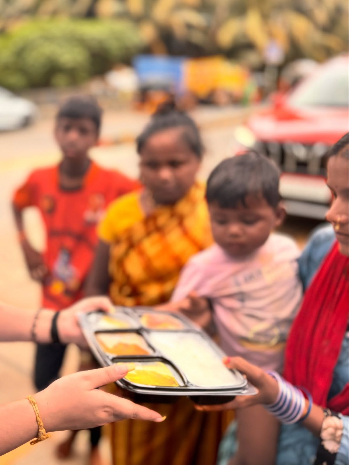 Meals shared with hungry families